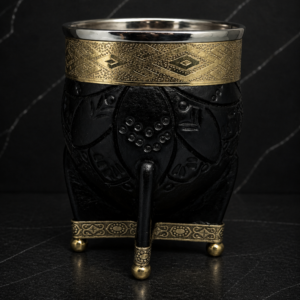 Mate Imperial Premium Repujado con base y bolitas